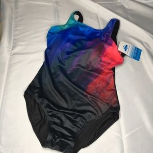 Aquabelle multicolor one piece swimsuit .